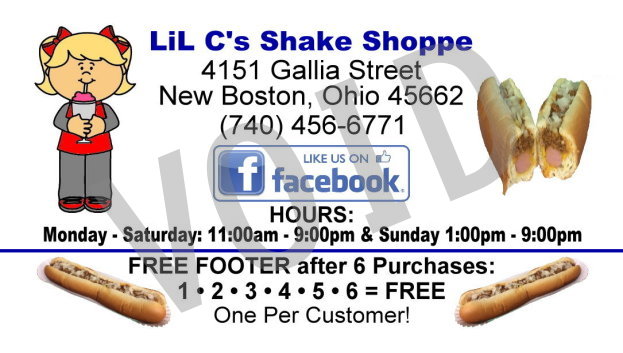LiL Cs Shake Shoppe - Free Footer