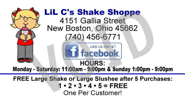 LiL Cs Shake Shoppe - Free Shake Or Slushee
